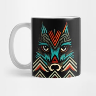 Aztec Wolf II Mug